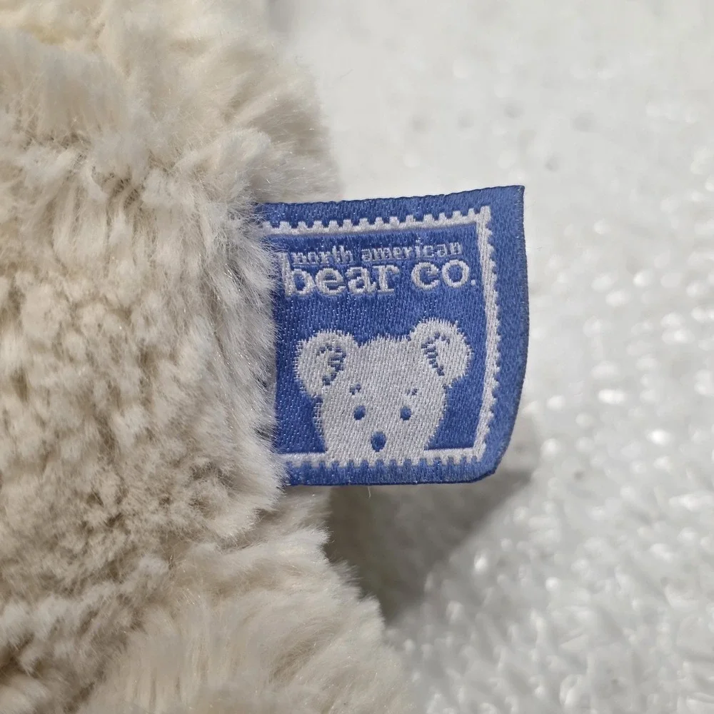North American Bear Co. 2015 Woodland Friends Sleepy White Lamb Sheep Plush